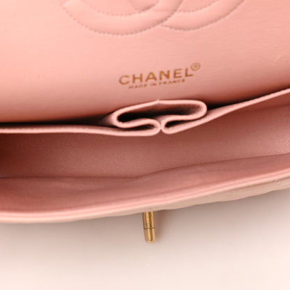 Chanel Lambskin Quilted Medium Double Flap Light Pink 5 of 9