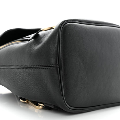 Chloe Suede Calfskin Small Faye Backpack Black 9 of 10
