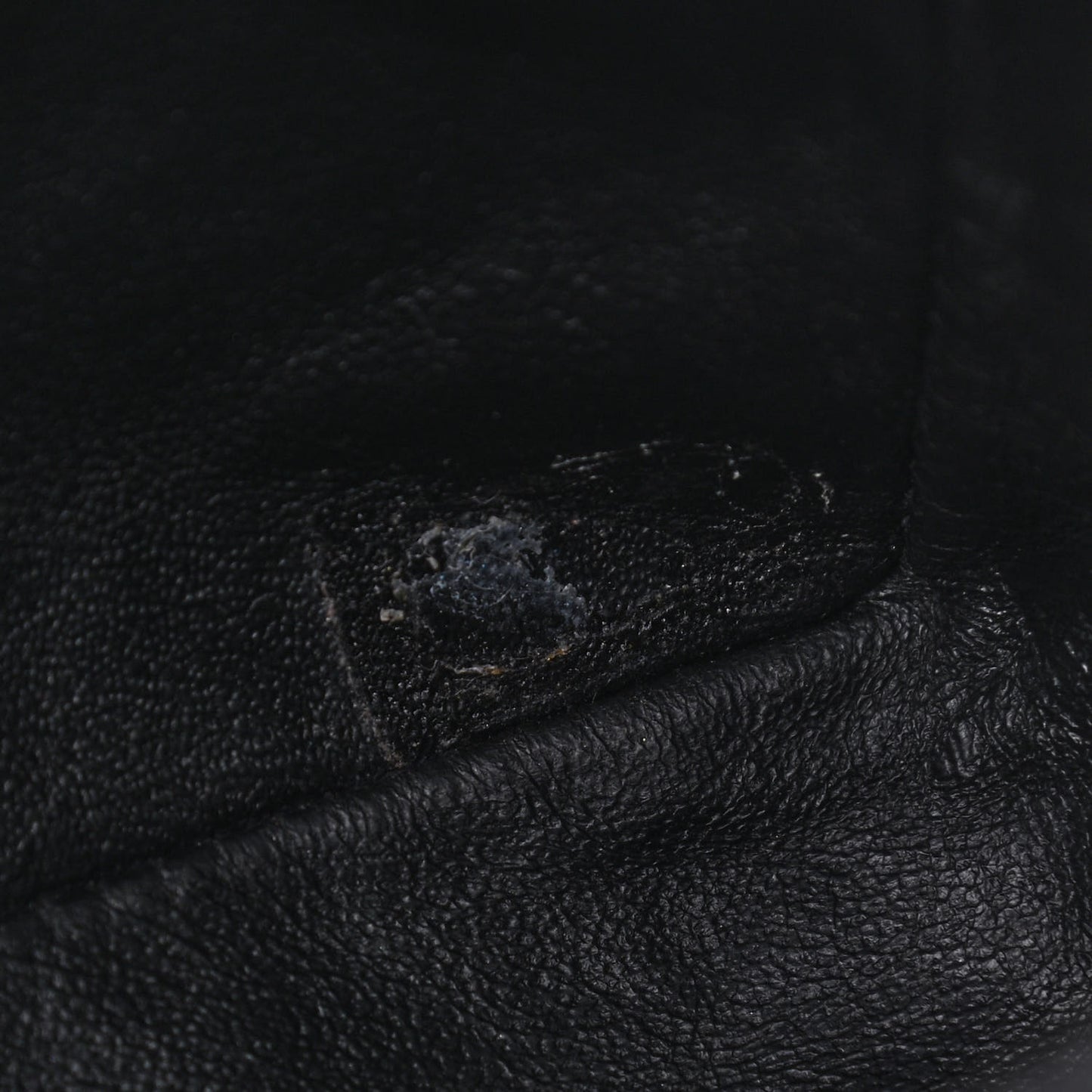 Caviar Quilted Mini Rectangular Flap Black