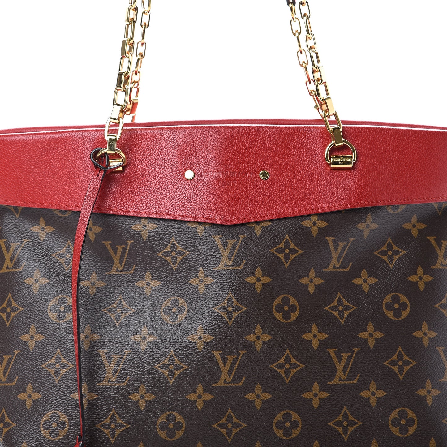 Monogram Pallas Shopper Cherry