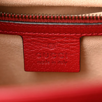 Gucci GG Supreme Monogram Small Queen Margaret Top Handle Bag Red 6 of 12