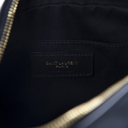 Saint Laurent Calfskin Matelasse Monogram Lou Camera Bag Black 8 of 10