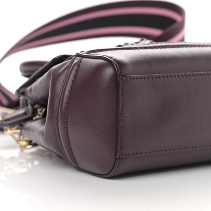 Versace Calfskin Small Palazzo Empire Bag Burgundy 8 of 18