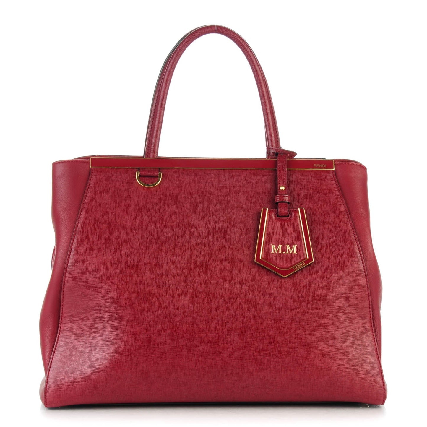 Vitello Elite Flamingo Regular 2Jours Tote Amarena