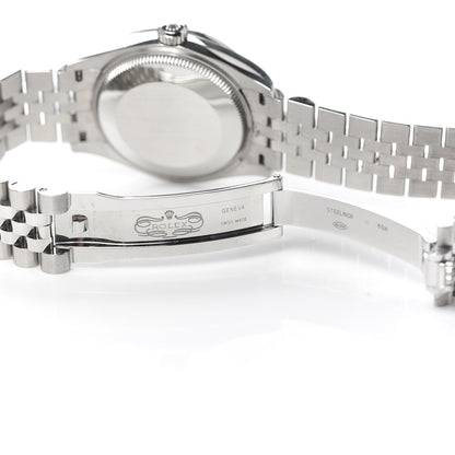 Rolex Stainless Steel 18K White Gold 31mm Oyster Perpetual Datejust Watch Pink Roman 278274 5 of 6