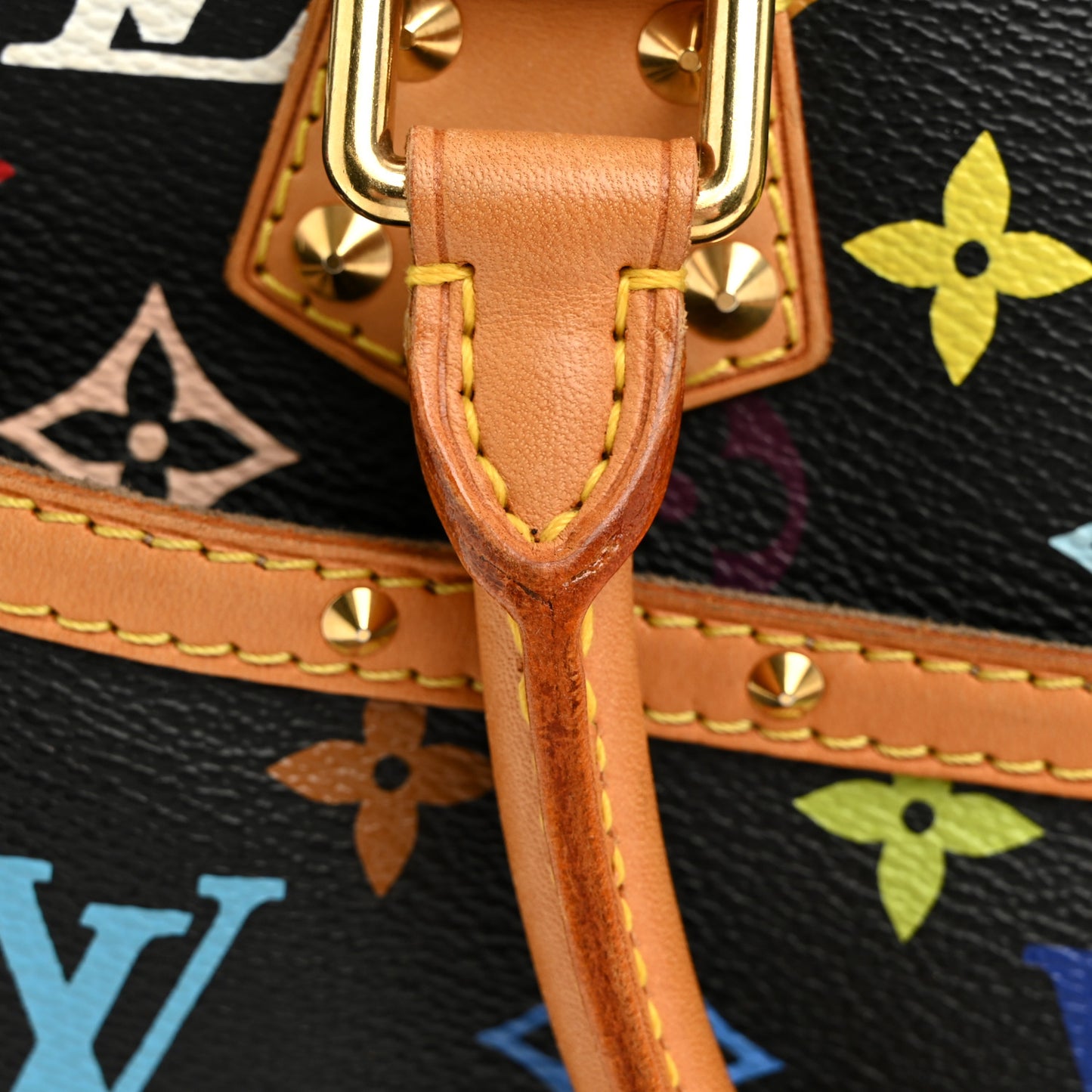Monogram Multicolor Trouville Black