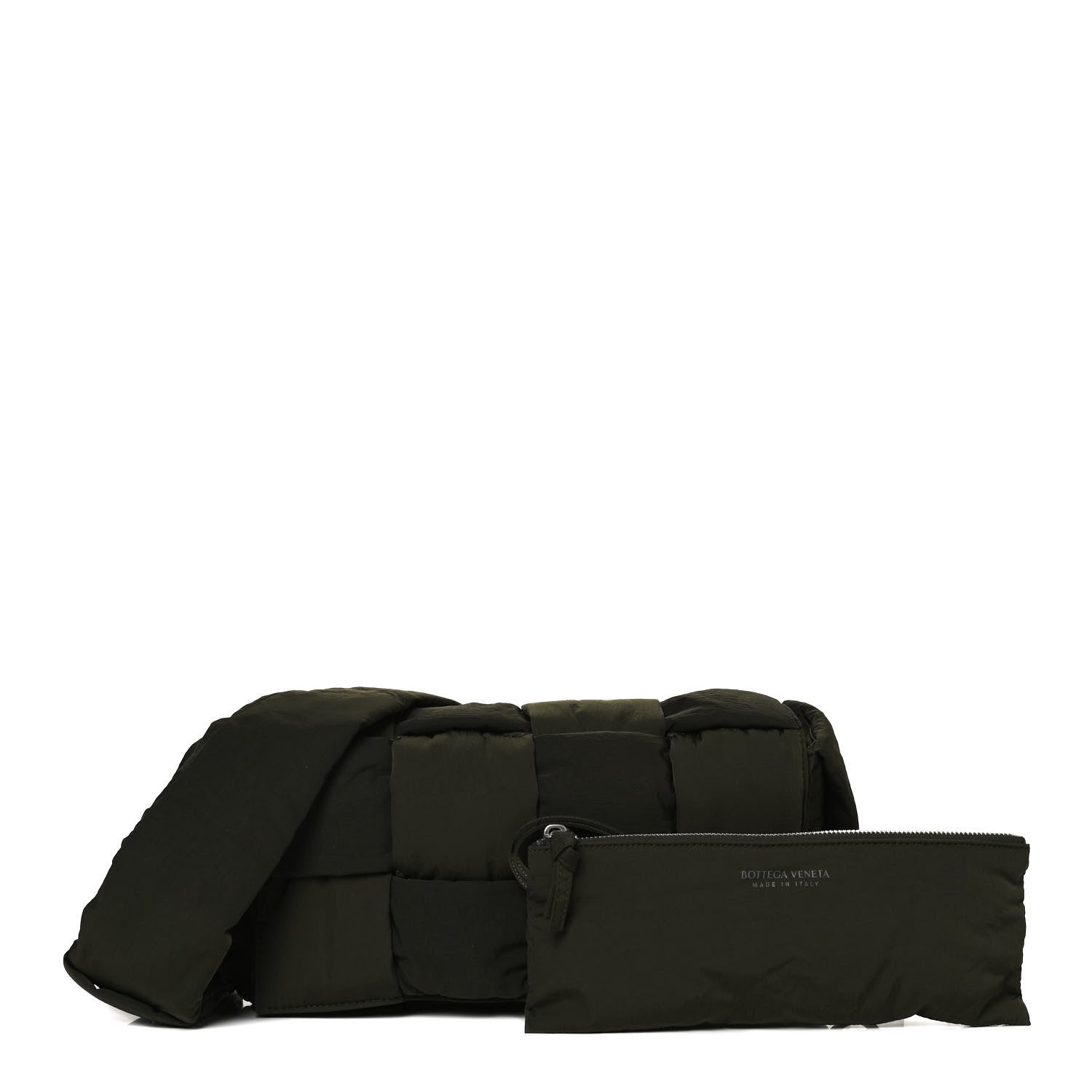 Bottega Veneta Nylon Intrecciato Padded Tech Cassette Bag 1 of 12