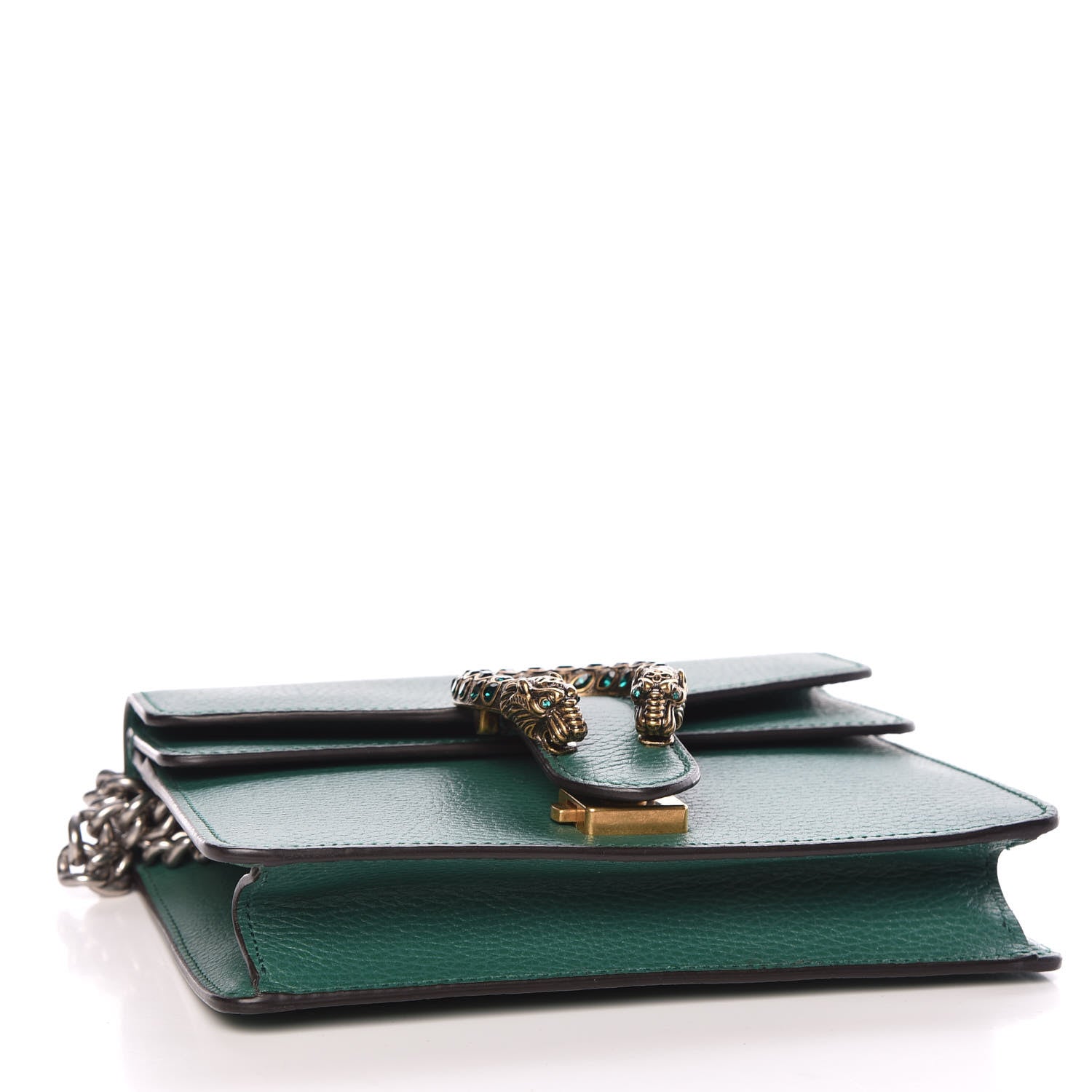 Gucci Calfskin Mini Dionysus Shoulder Bag Emerald 4 of 10