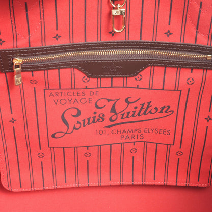 Louis Vuitton Damier Ebene Neverfull MM 7 of 9