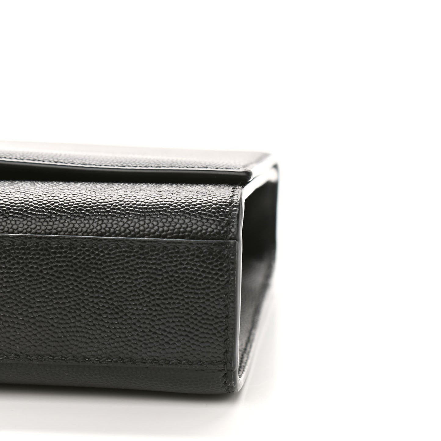 Grain De Poudre Medium Classic Monogram Kate Satchel Black