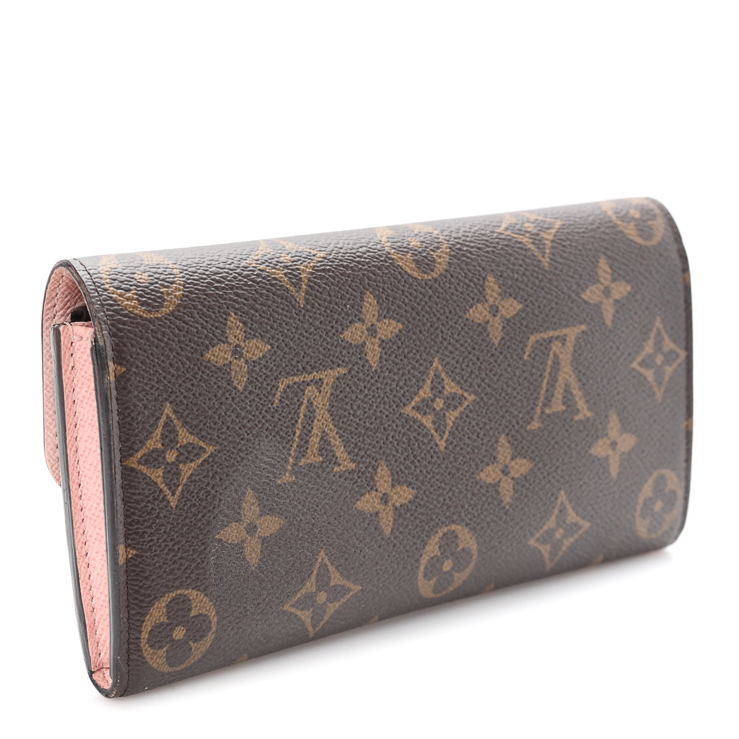 Louis Vuitton Monogram Emilie Wallet Rose Ballerine 3 of 6