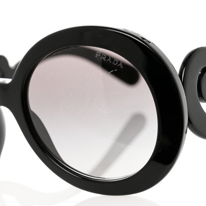 Prada Baroque Sunglasses SPR 27N Black 7 of 7