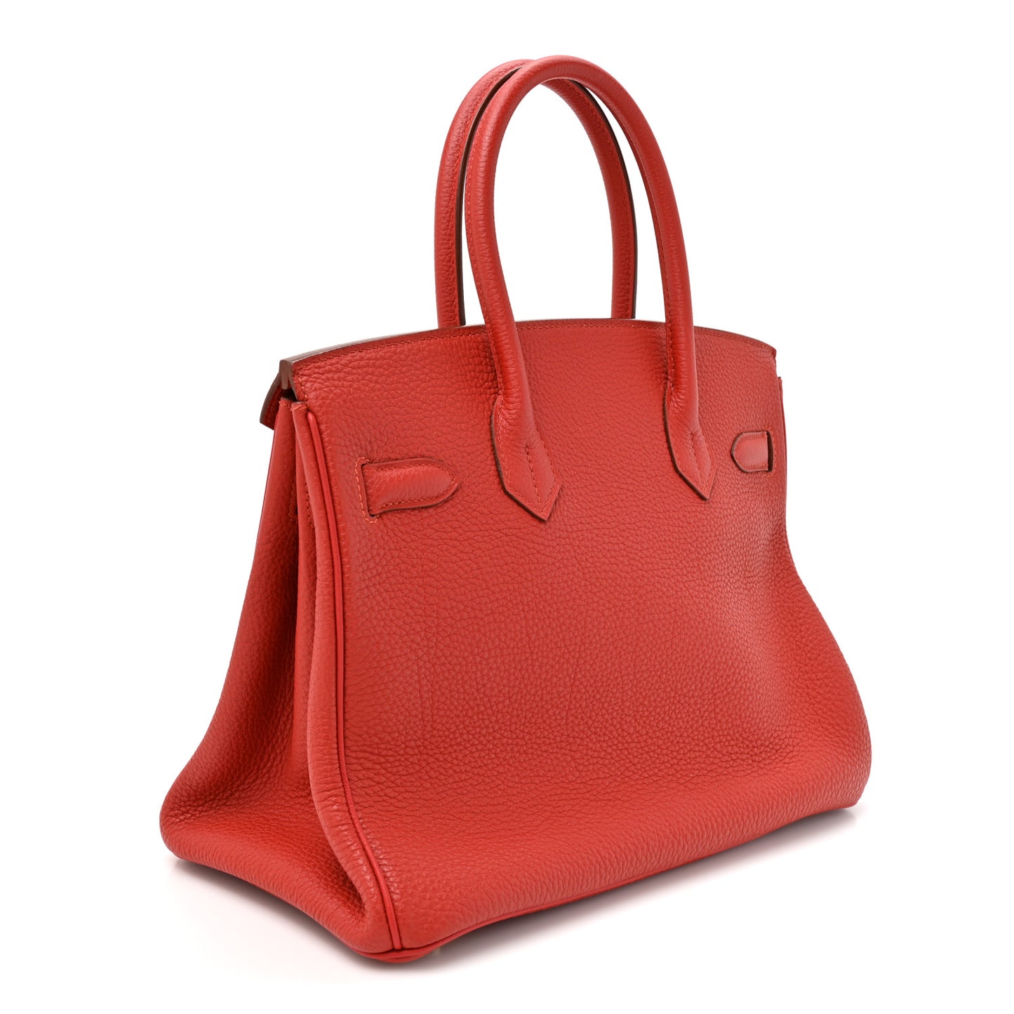 Togo Horseshoe Birkin 30 Rouge Pivoine Rose Lipstick