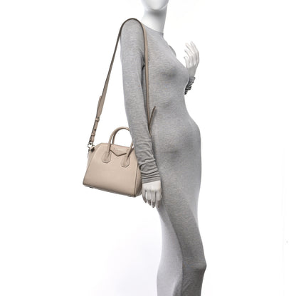Givenchy Sugar Goatskin Mini Antigona Nude Pink 3 of 13