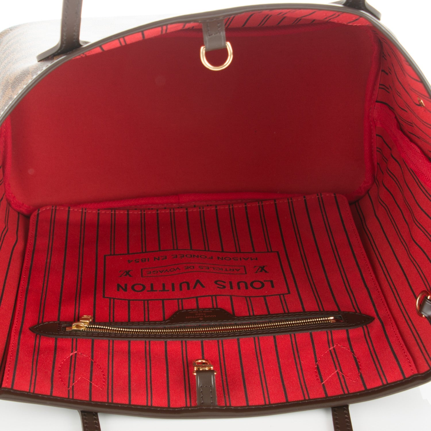 Louis Vuitton Damier Ebene Neverfull MM 5 of 7