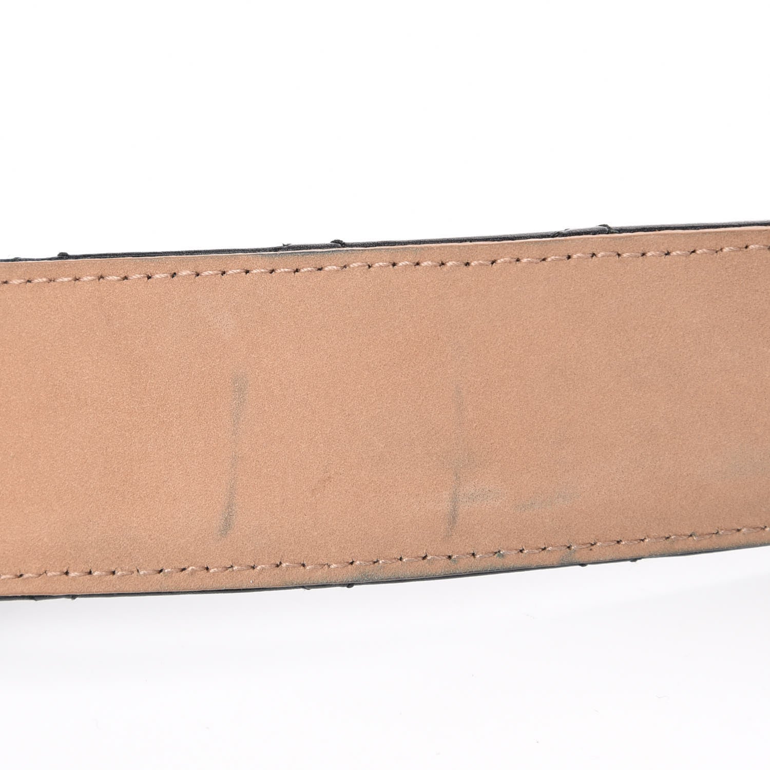 Chanel Aged Calfskin Quilted Reissue Belt 75 30 Black 10 of 10