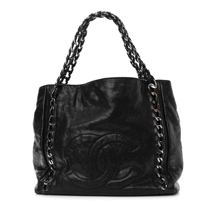 Chanel Glazed Caviar Modern Chain Tote Black 1 of 10