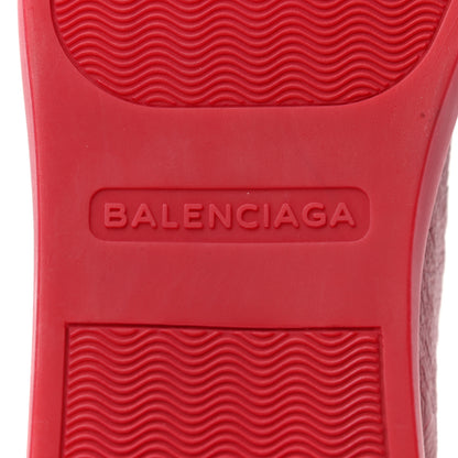 Balenciaga Agneau Arena Opaque Mens Low Top Sneakers 45 Rouge Grenade 7 of 9