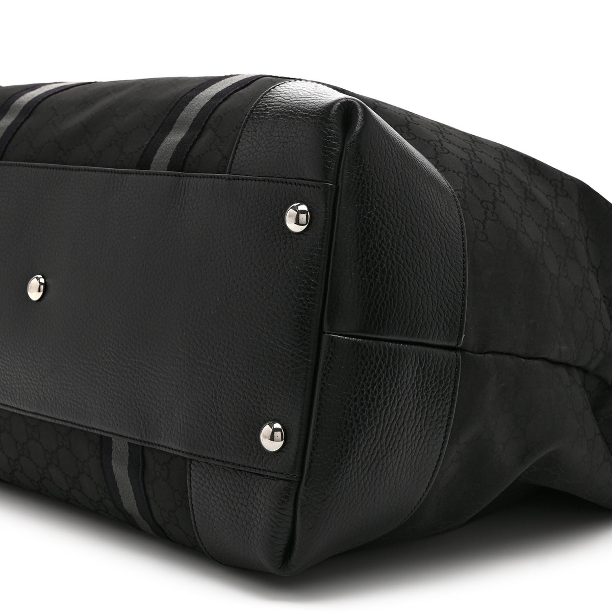 Gucci Nylon Monogram XL Duffle Bag Black 10 of 10