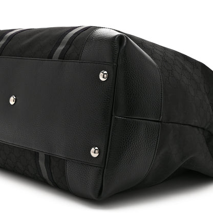 Gucci Nylon Monogram XL Duffle Bag Black 10 of 10
