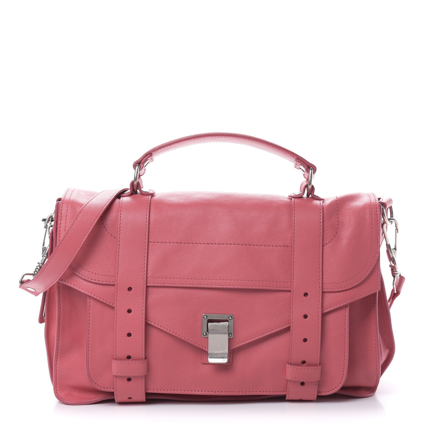 Lambskin Medium PS1 Satchel Hibiscus