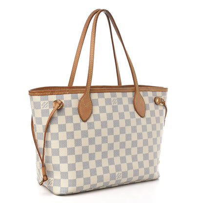 Louis Vuitton Damier Azur Neverfull PM 3 of 13