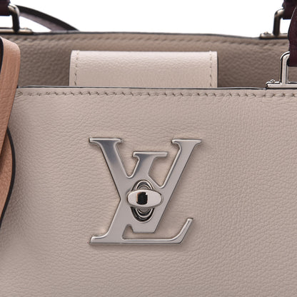 Louis Vuitton Calfskin Lockme Day Rose Silk Quartz Calla 10 of 10