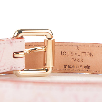 Louis Vuitton Monogram Belt 90 36 Pink 6 of 8