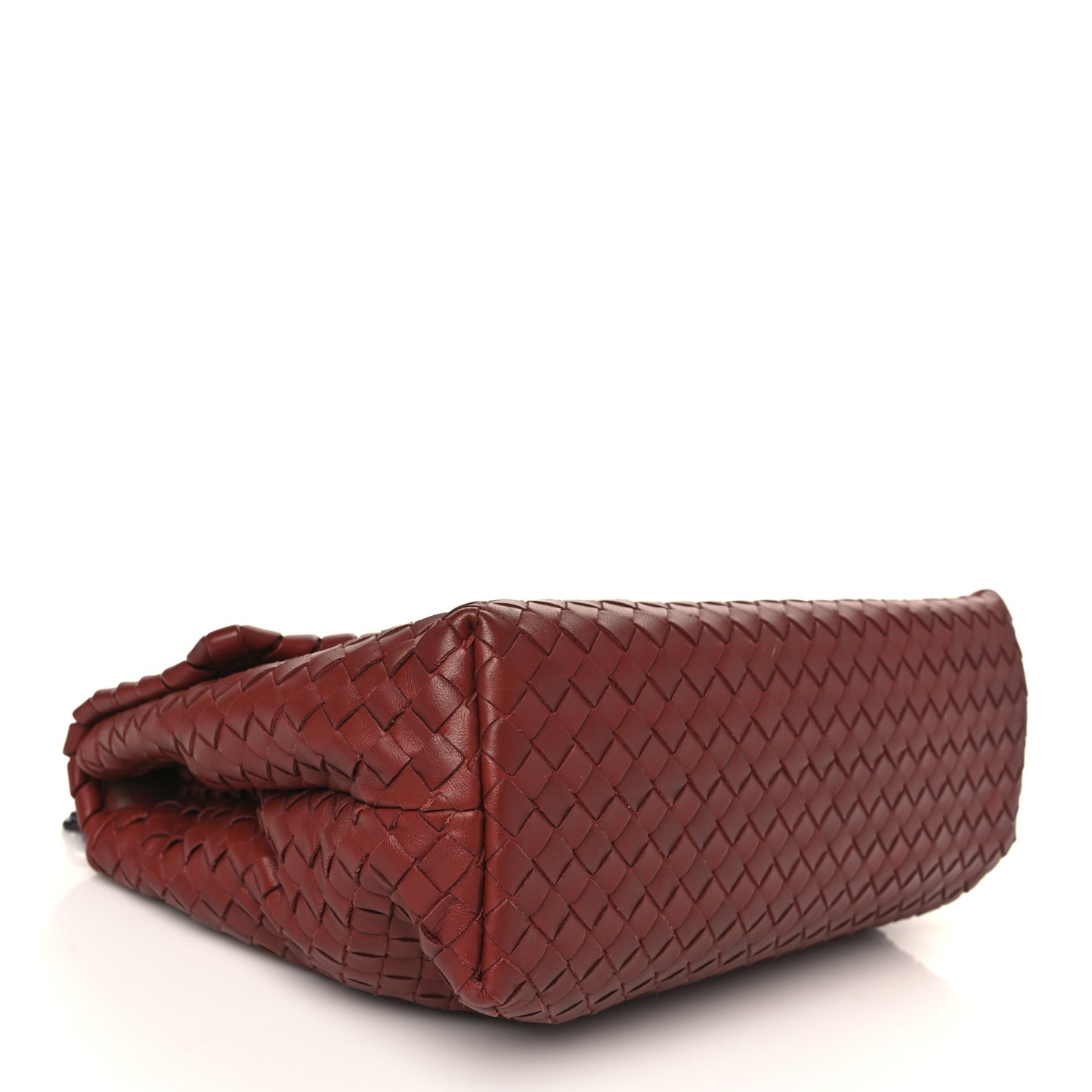 Nappa Intrecciato Large Olimpia Bag Rust