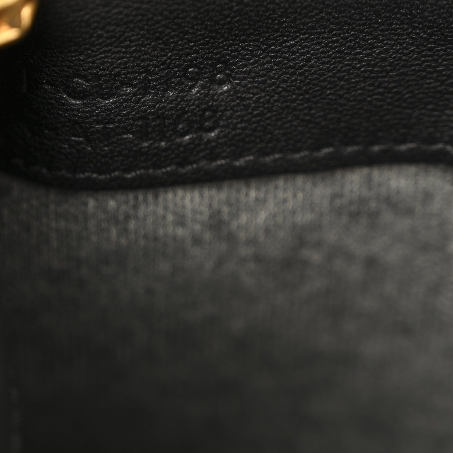 Celine Lambskin Large Trio Crossbody Bag Black 7 of 12