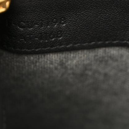 Celine Lambskin Large Trio Crossbody Bag Black 7 of 12