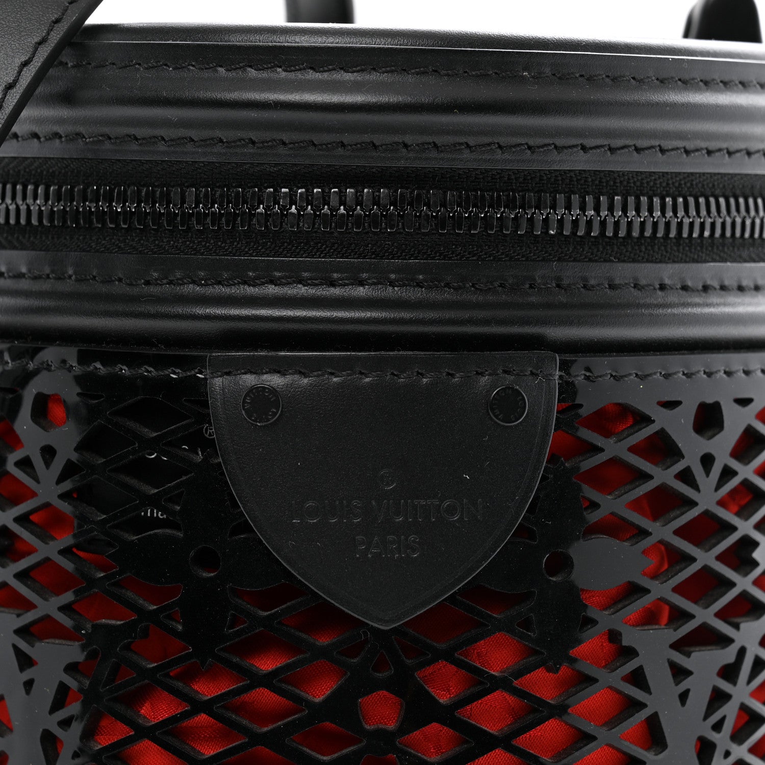 Louis Vuitton Patent Calfskin Monogram Cannes Black 7 of 9