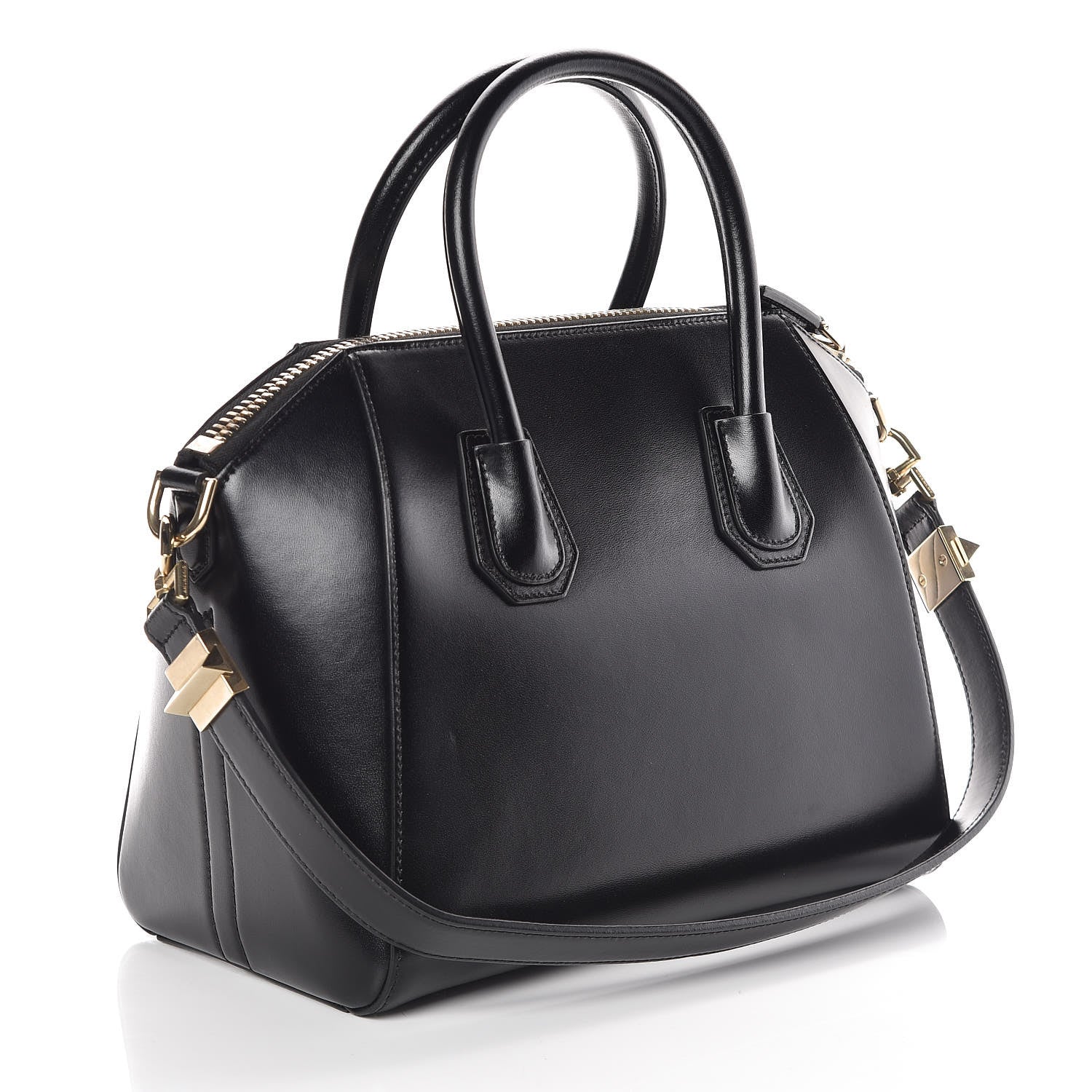 Givenchy Shiny Lord Calfskin Small Antigona Black 3 of 9