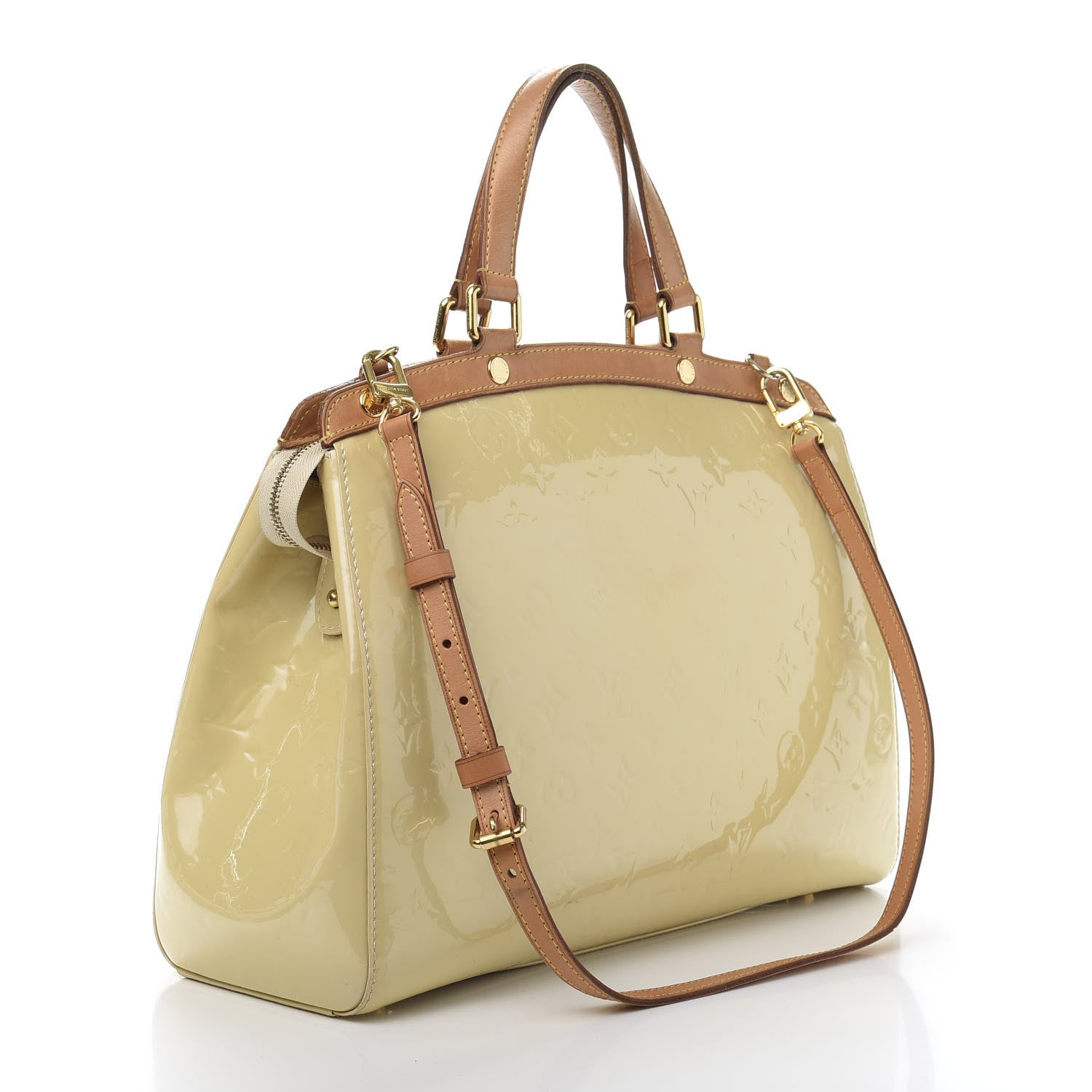Louis Vuitton Vernis Brea MM Blanc Corail 3 of 17