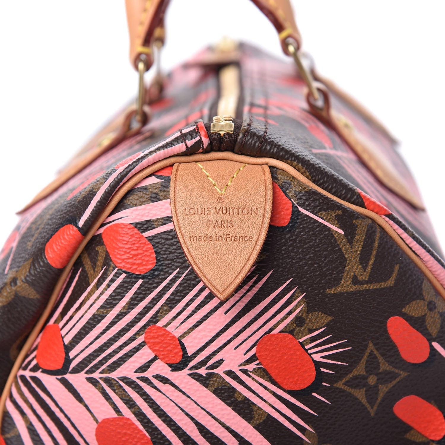 Louis Vuitton Monogram Jungle Dots Speedy 30 Sugar Pink Poppy 8 of 10