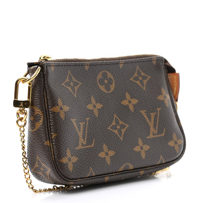 Louis Vuitton Monogram Mini Pochette Accessories 3 of 9