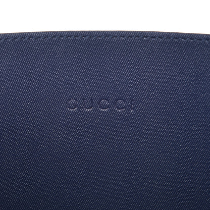 Gucci GG Supreme Monogram Blooms Small Reversible Tote Beige Blue Navy 21 of 30