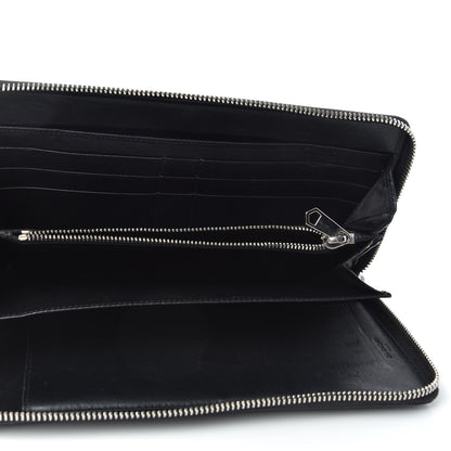 Givenchy Calfskin Star Pandora Zip Around Wallet Black 5 of 6