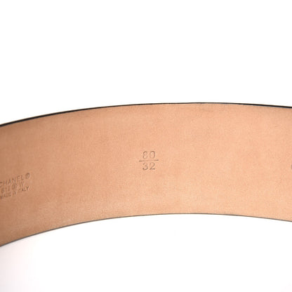 Chanel Calfskin CC Belt 80 32 Black 6 of 8