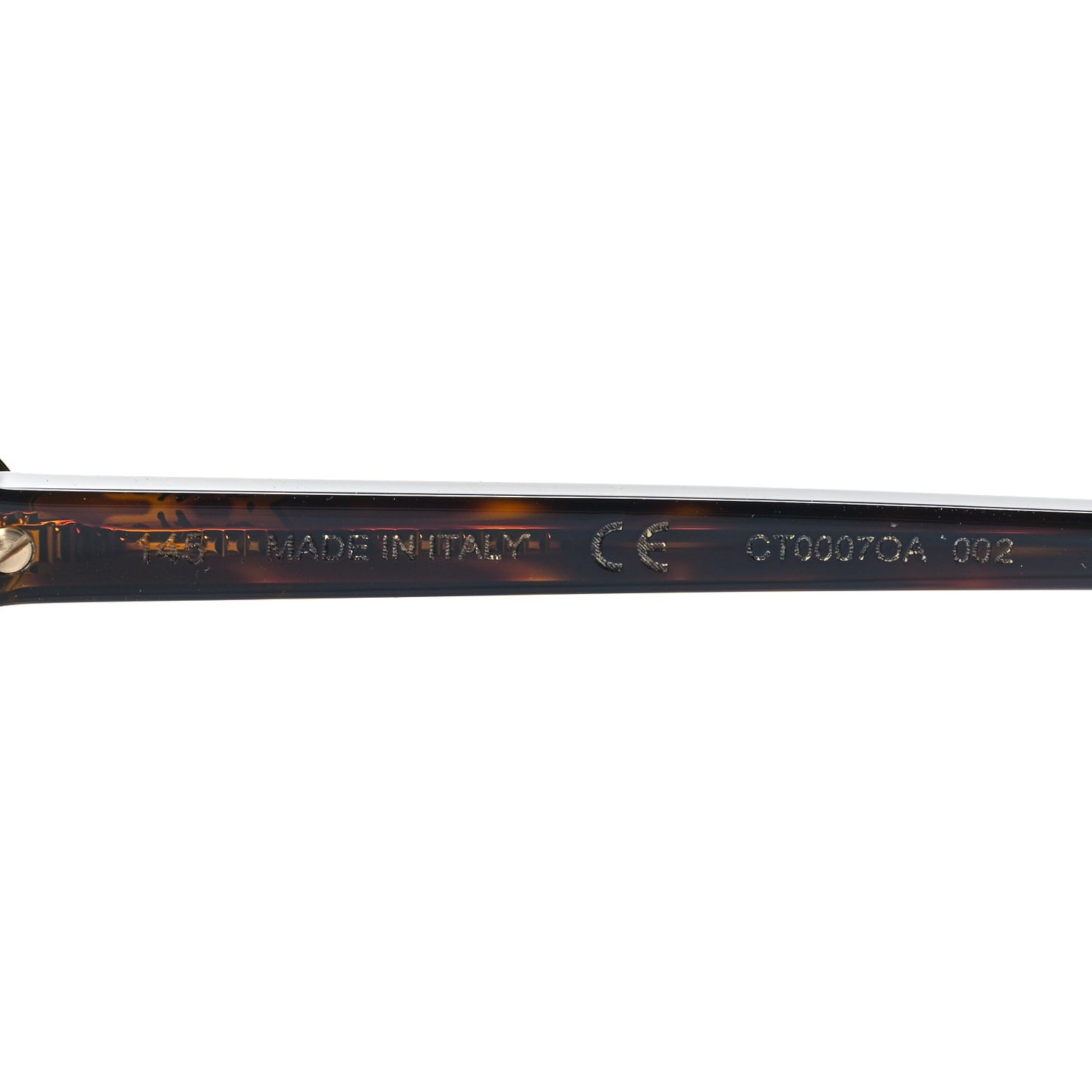 Acetate Sunglasses CT0007OA Havana