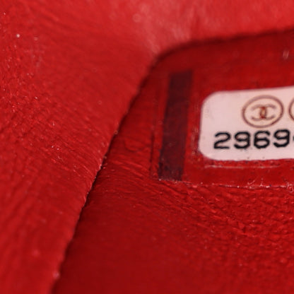 Chanel Aged Calfskin Quilted 2.55 Reissue Mini Flap Red 7 of 9