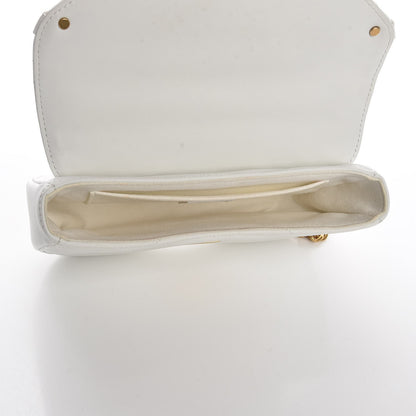 Louis Vuitton Calfskin New Wave Chain MM Snow 6 of 13
