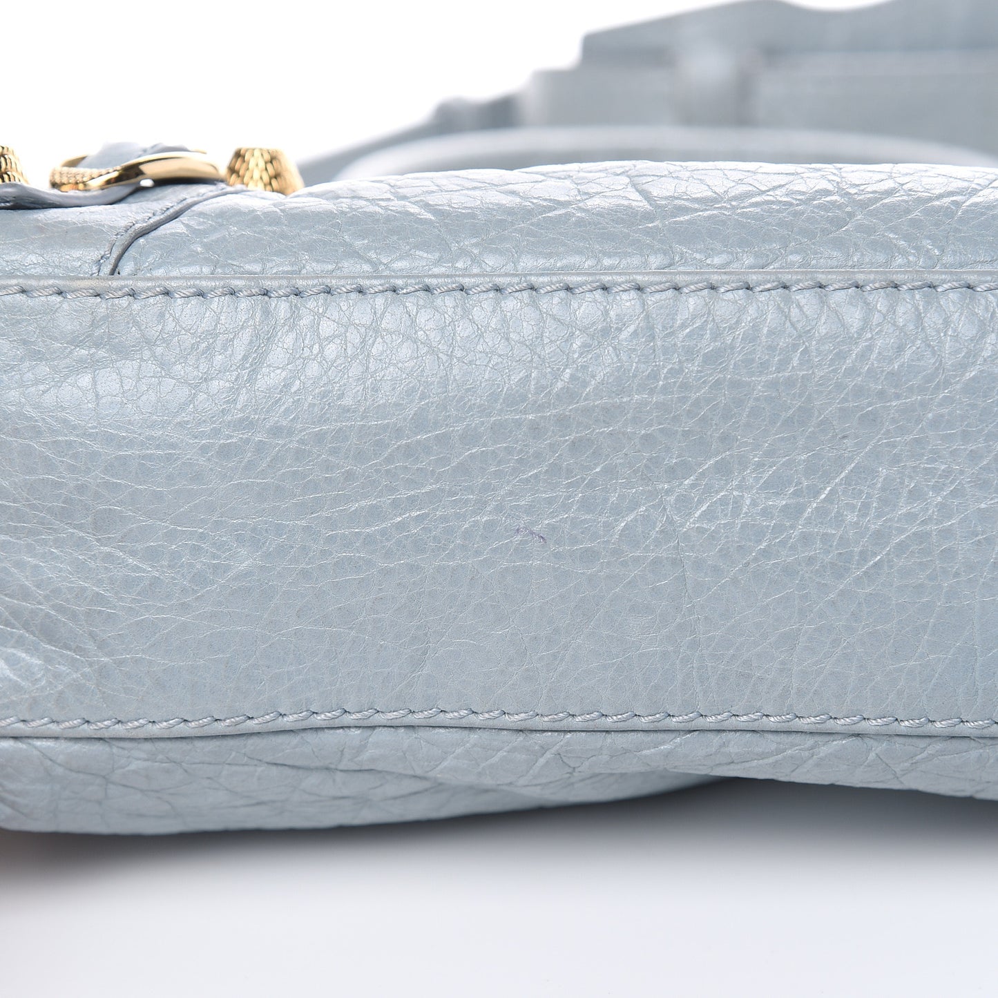 Agneau Giant 12 Gold Hardware Mini City Bleu Opaline