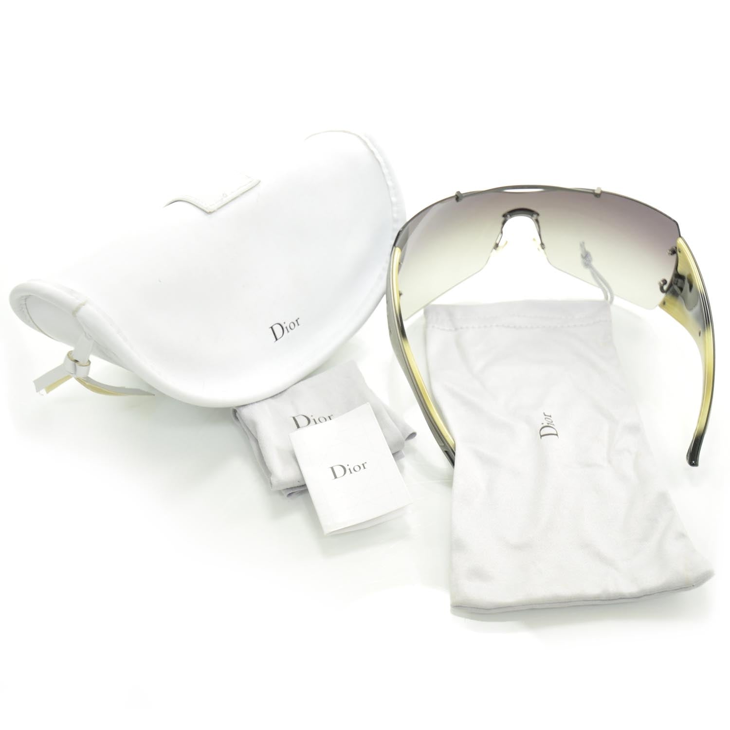 Christian Dior Western Sunglasses Silver 4 of 7