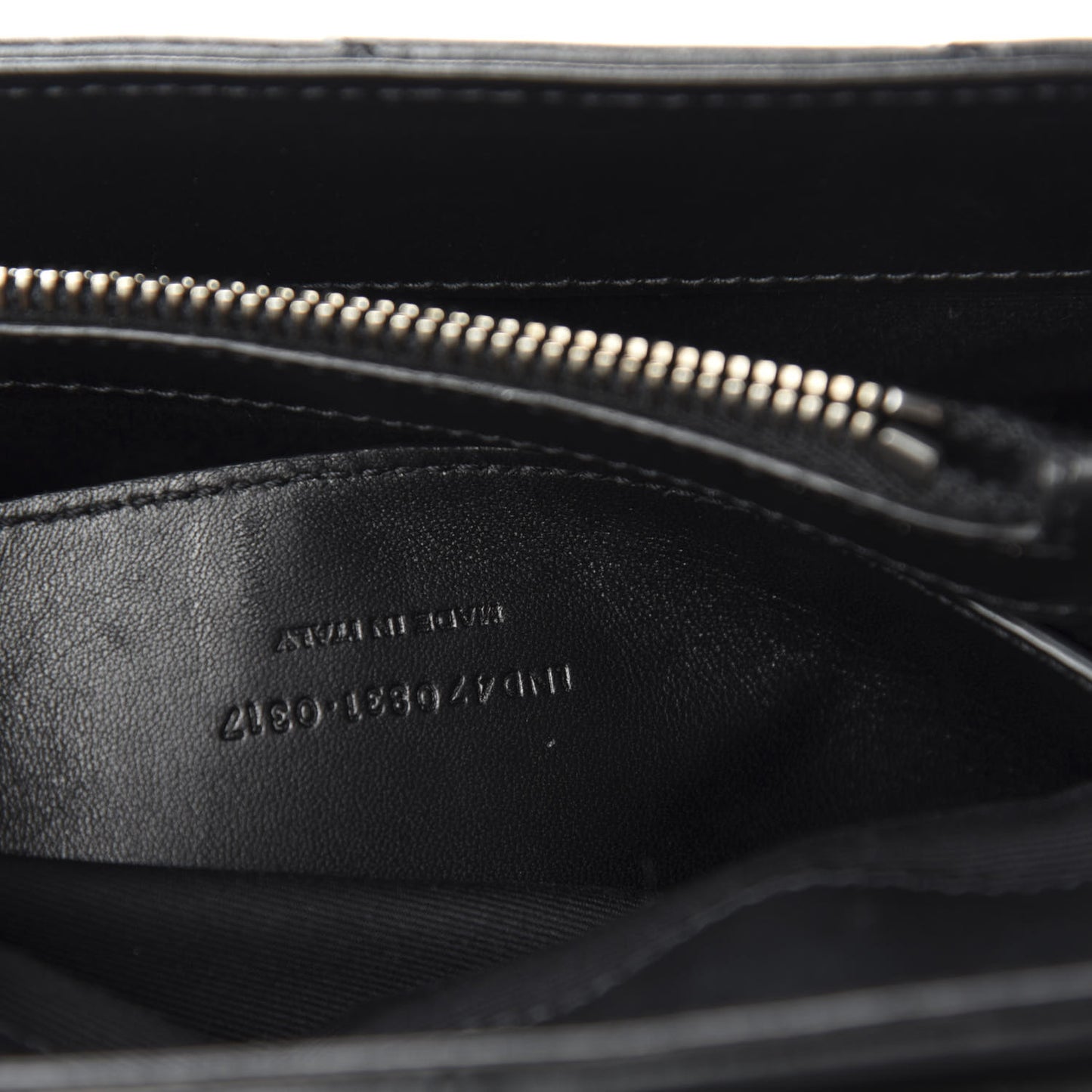 Calfskin Y Quilted Monogram Small Charm Loulou Chain Satchel Black