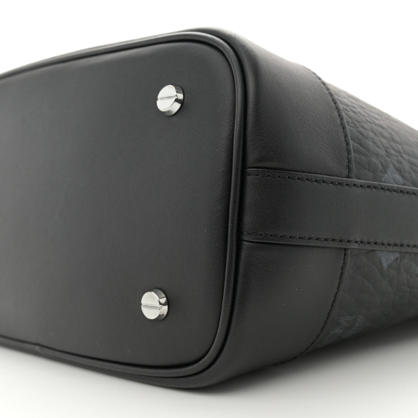 Visetos Medium Dessau Drawstring Bucket Bag Black