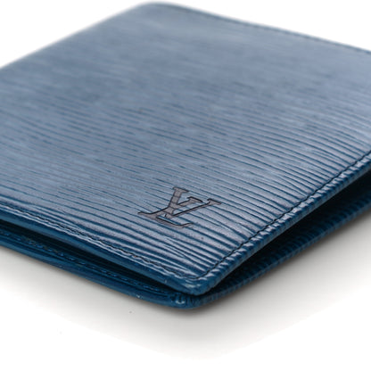 Louis Vuitton Epi Marco Wallet Bleu Toledo 10 of 17