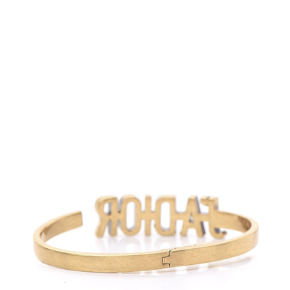 Christian Dior Metal J'Adior Bracelet Cuff Gold 4 of 6