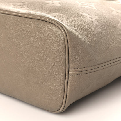 Louis Vuitton Empreinte Monogram Giant Neverfull MM Tourterelle 9 of 11
