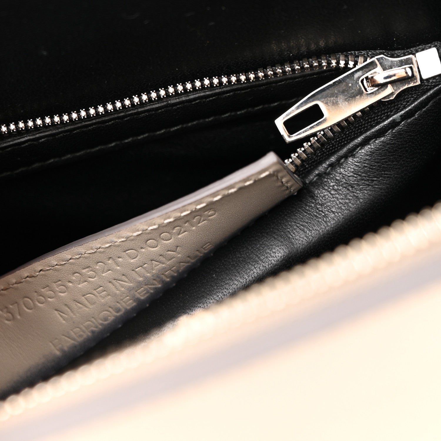 Balenciaga Smooth Calfskin Le Dix S Cartable Shoulder Bag Pearl Grey 7 of 14